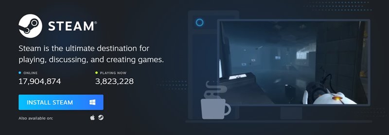 install steam windows 10