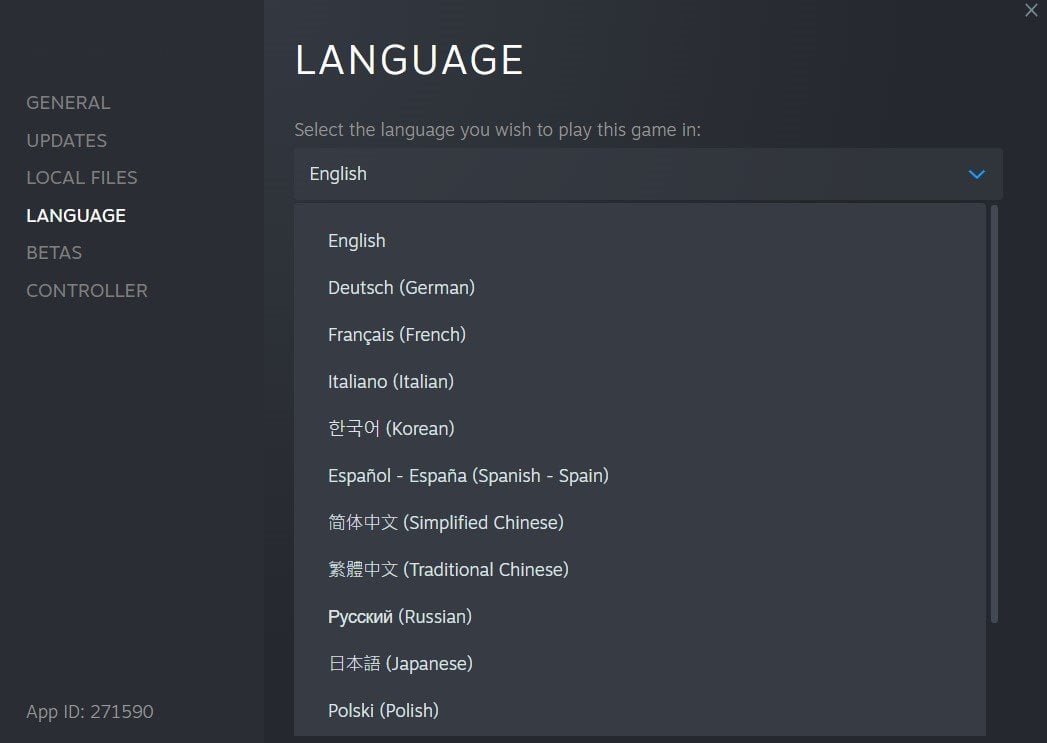 language steam