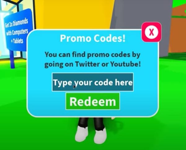 redeem text codes