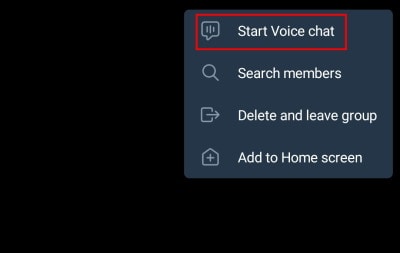 Guide To Start And Join Live Voice Chat On Telegram