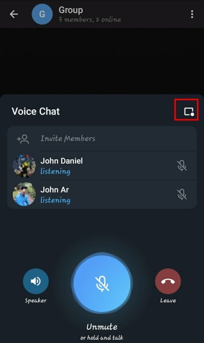 Guide To Start And Join Live Voice Chat On Telegram