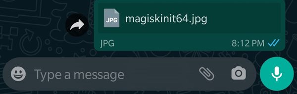 unsupported file as whatsapp document