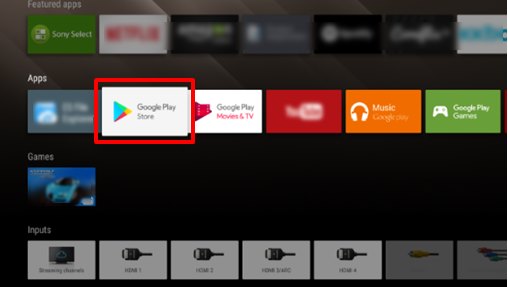 update google app tv