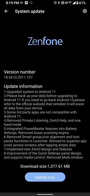zenfone-6-android-11-ota-update