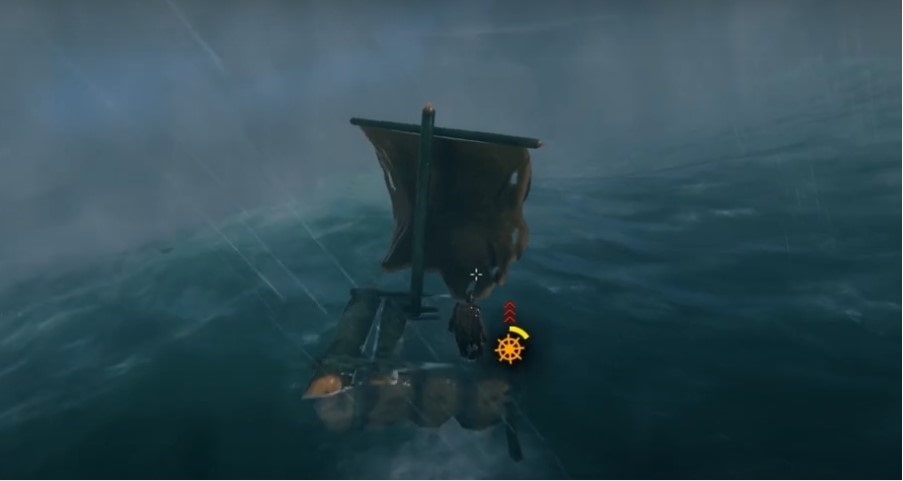 How to Sail the Boat in Valheim | Raft Controls Guide