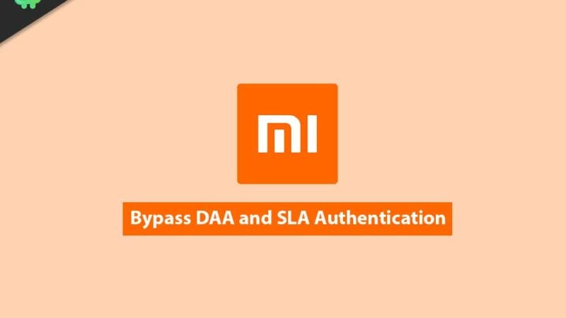 Bypass DAA and SLA Authentication on Xiaomi