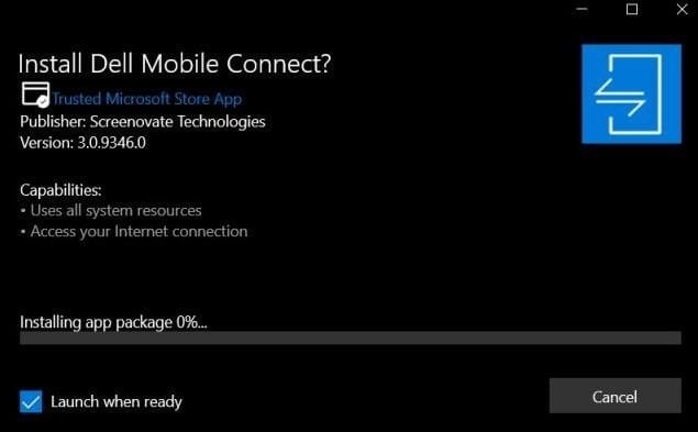 Как использовать Dell Mobile Connect на любом ПК с Windows 10