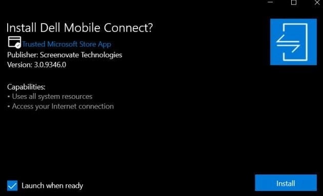 Как использовать Dell Mobile Connect на любом ПК с Windows 10