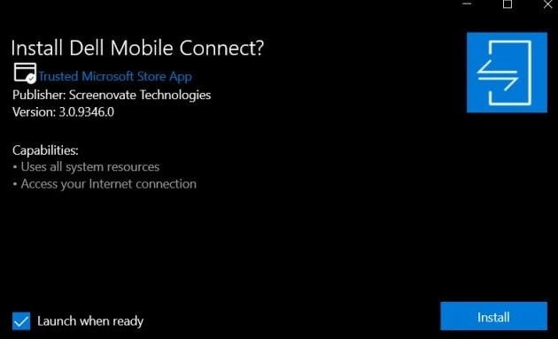 How to Use Dell Mobile Connect on Any Windows 10 PC