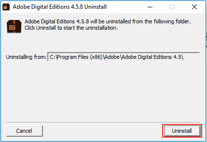 Fix Error Getting License Server Communication Problem in Adobe Digital Editions