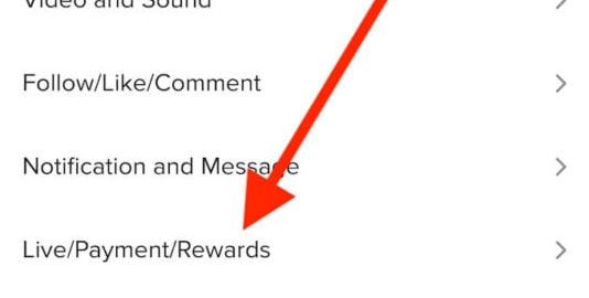 Live Payment Rewards Tiktok