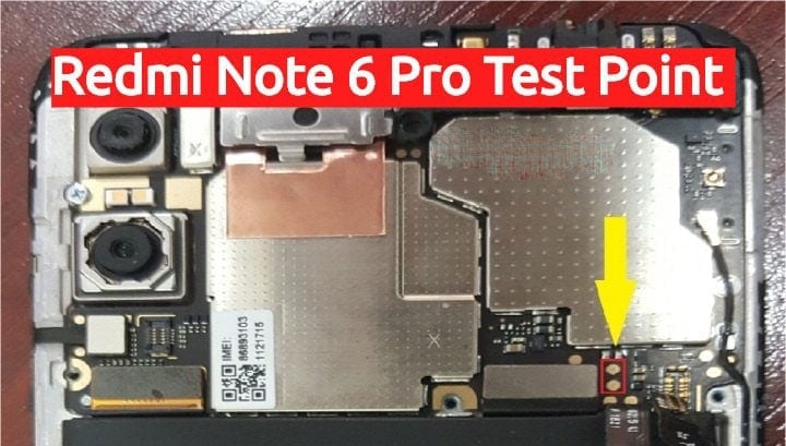 Redmi Note 6 Pro Test Points