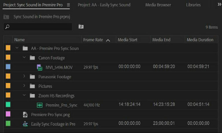 premiere pro sync audio and video premiere pro sync audio and video