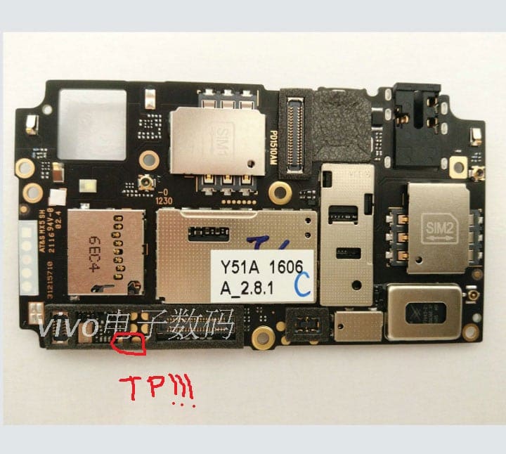 Vivo Y51A / Y51L PD1510F ISP PinOUT | Test Point | EDL Mode 9008