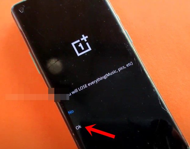 device format oneplus 8