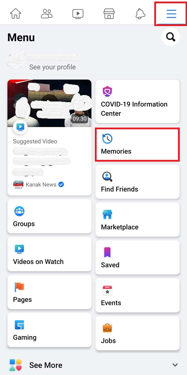 Приложение для смартфонов Facebook Memories