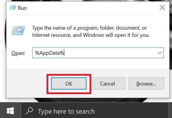 Access AppData of Origin and delete it if Origin doesn't open quickly