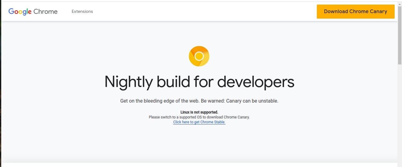 install chrome canary