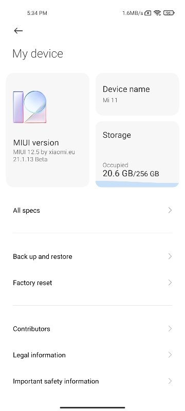 mi 11 convert xiaomi.eu rom