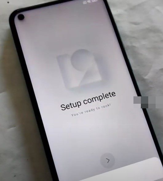 setup complete redmi note 9