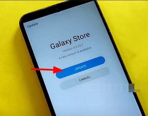 update galaxy store