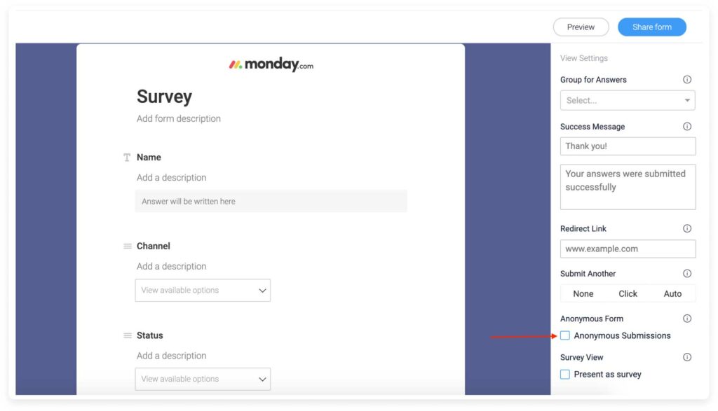 How to Create a Form on Monday.com | 2021 Guide