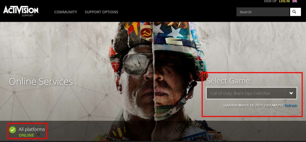 Fix: Call of Duty Cold War Not Connecting to Online Services