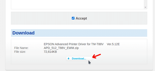 Download and Update EPSON TM-T88V Driver on Windows