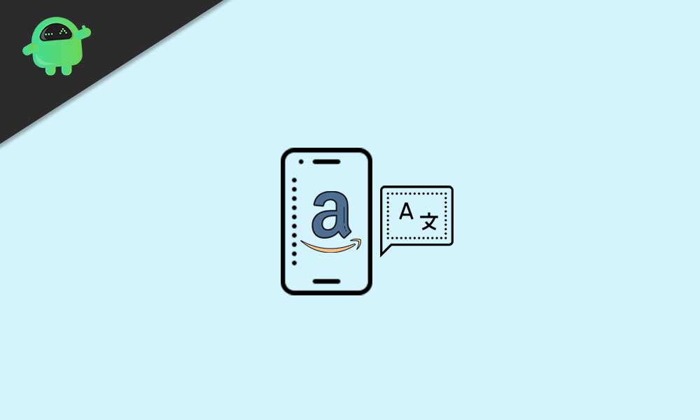 How to Change Language in Amazon App