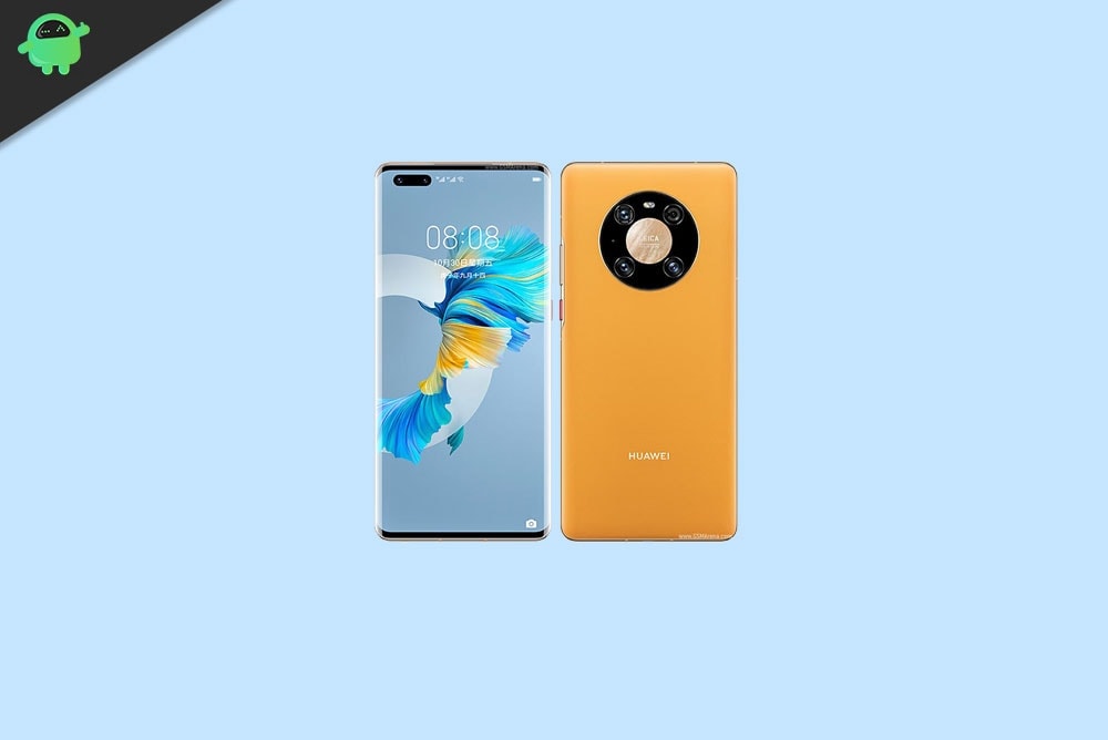 Custodia TPU Sfumata Per Huawei Mate 40 Pro (NOH-NX9): Ultra Sottile, Antigraffio, Viola/Blu