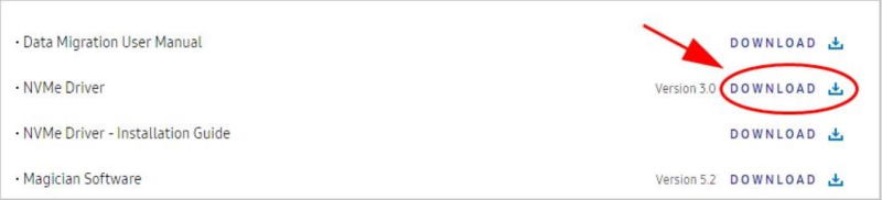 samsung nvme driver download samsung nvme driver download