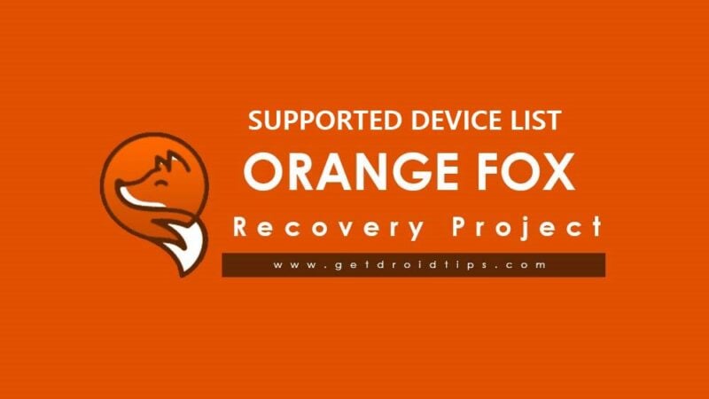 Orange-Fox-Recovery-Project-supported-device-list