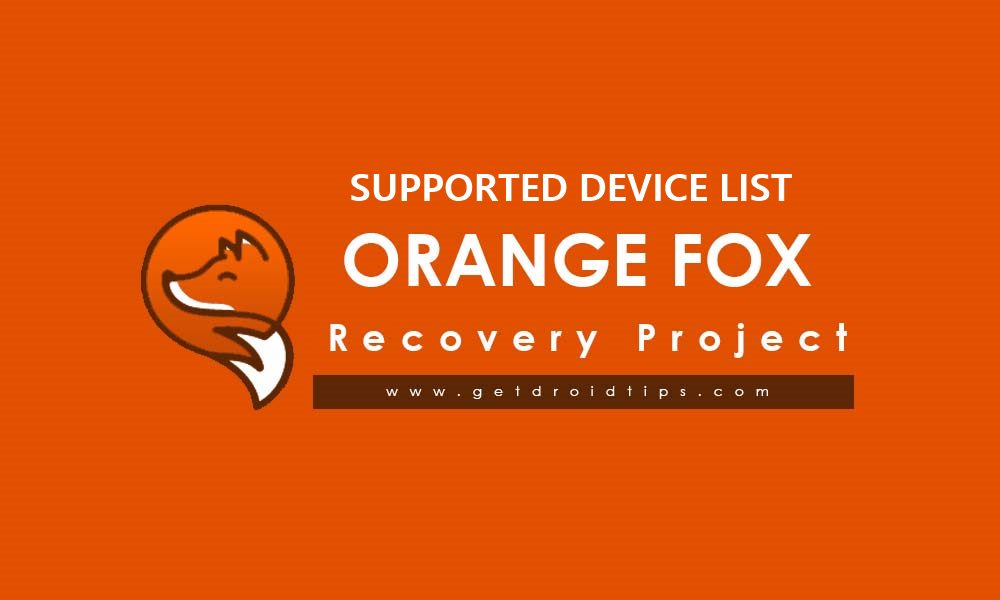 Orange-Fox-Recovery-Project-supported-device-list