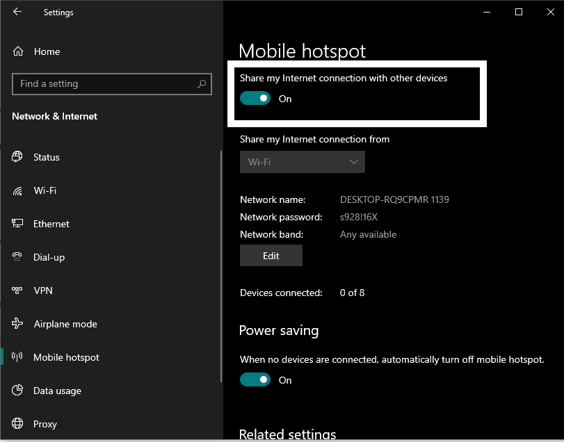 Fix: We can’t set up mobile Hotspot Error on Windows 10
