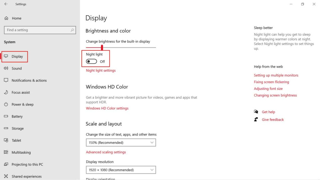 windows 10 night light not available windows 10 night light not available