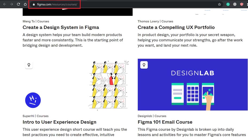 Figma courses for beginners