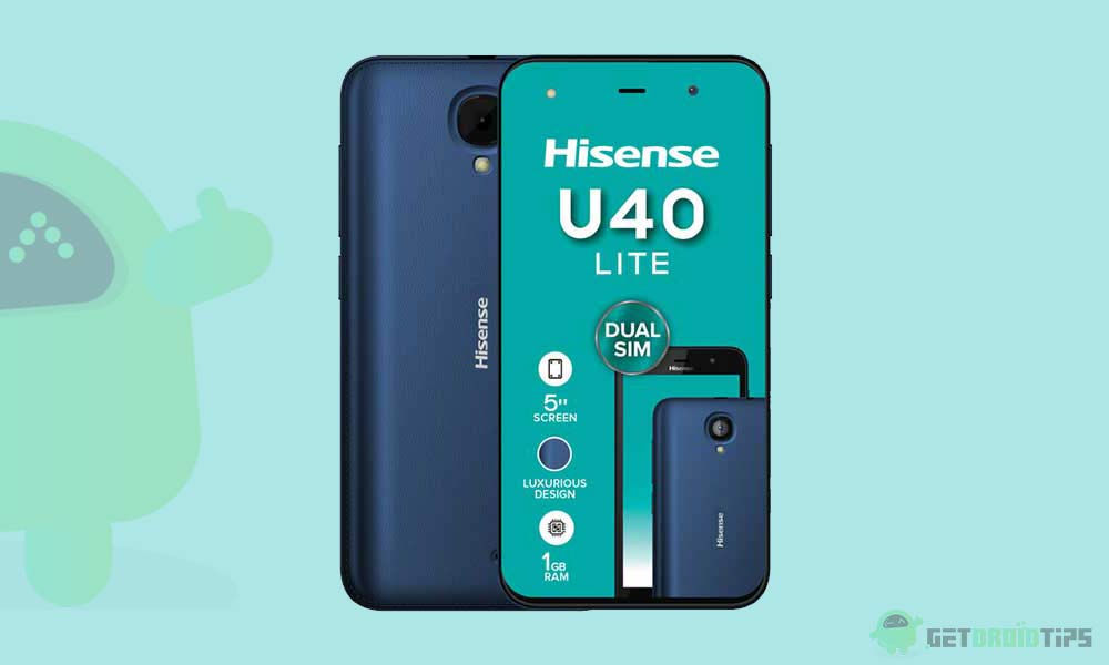 Hisense U40 Lite Firmware Flash File