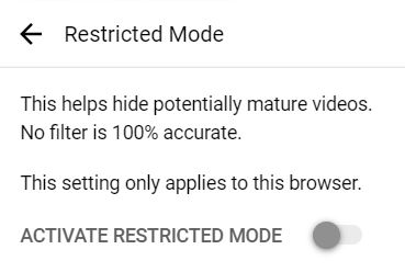 How to Enable and Disable YouTube Restricted Mode in Microsoft Edge?