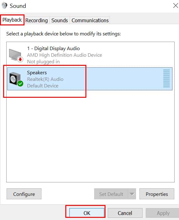 Fix: Windows 10 System Sounds not Playing
