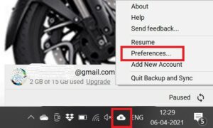 change google drive folder location change google drive folder location