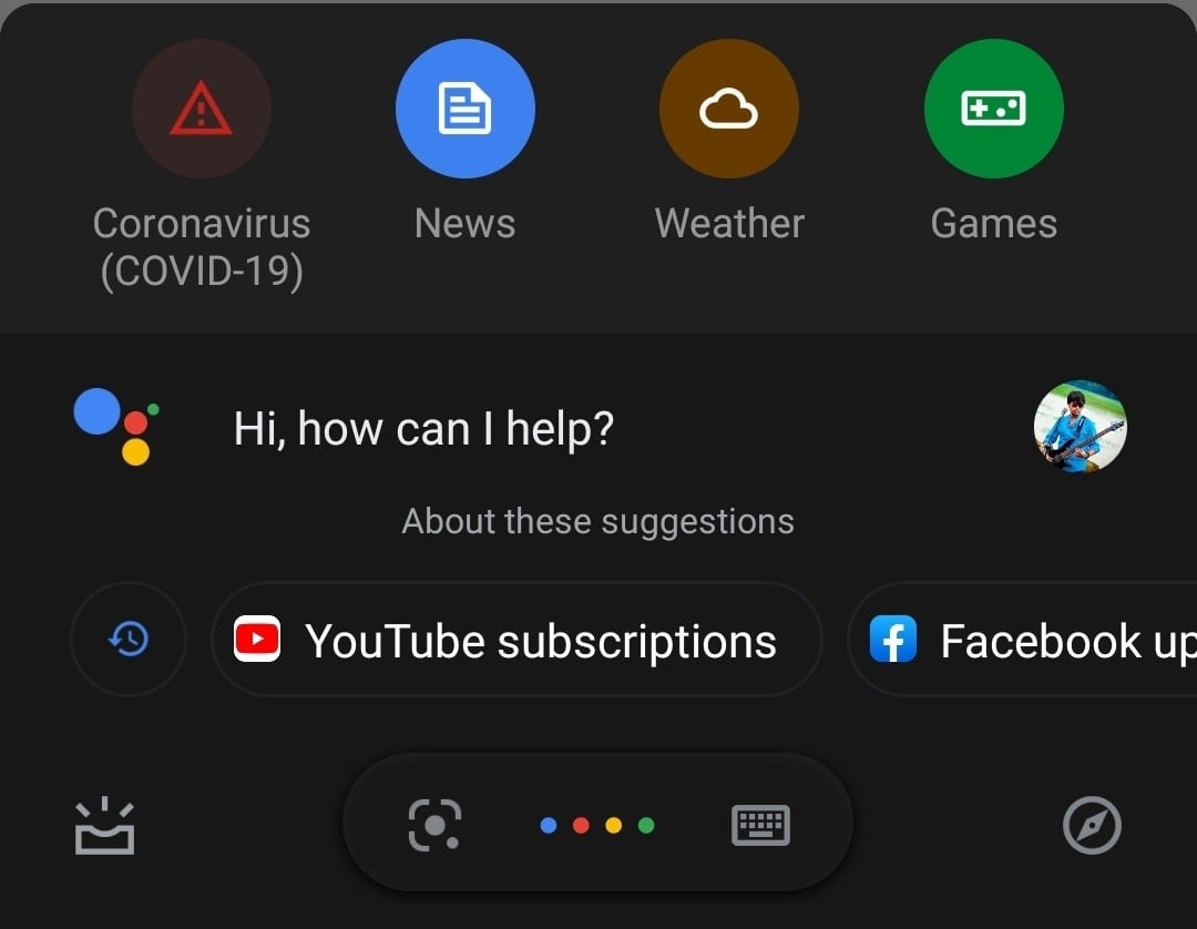 use Google Assistant instead of Google Search Bar widget
