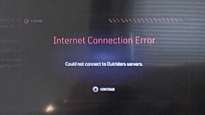 outriders connection issues outriders connection issues