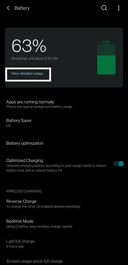 Check What Apps Are Draining Your Battery Fast on Android