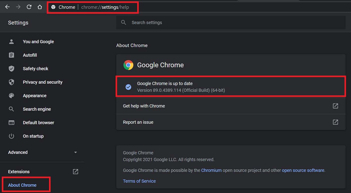 Update chrome browser and fix no sound in Twitch streaming
