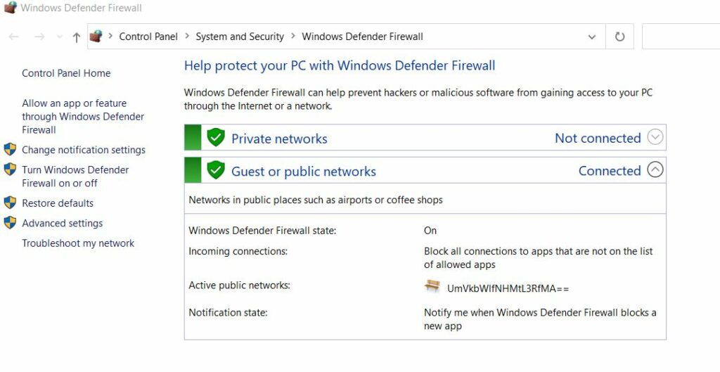 Fix: Windows Defender Firewall Rule is Blocking Your Connection