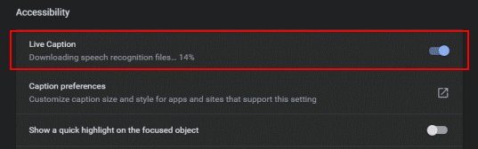 How To Enable or Disable Live Caption in Google Chrome