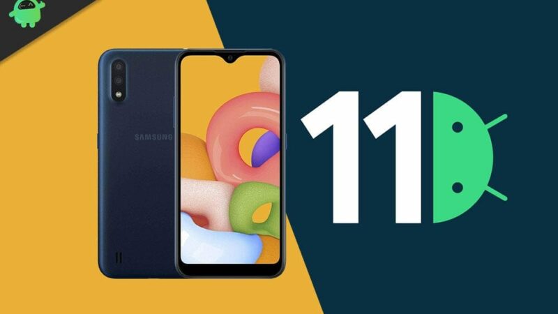 Galaxy A01 Android 11