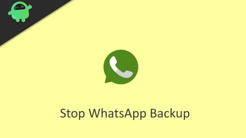 How To Stop a WhatsApp Backup in an iPhone