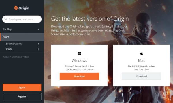how to download origin launcher