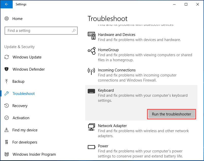 Fix Print Screen Button Not Working in Windows 10